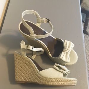 Lauren Conrad wedged sandals